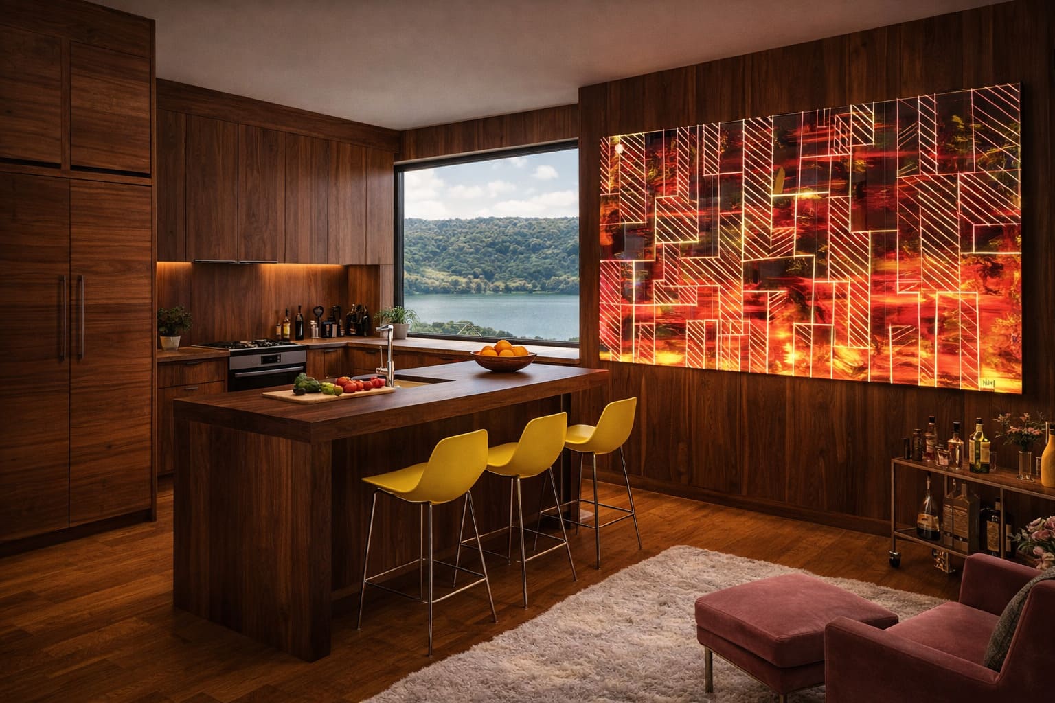 Wall Star SunSet 180x80cm